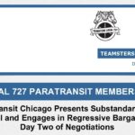First Transit Chicago Presents Substandard Wage Proposal and Engages in Regressive Bargaining on Day Two of Negotiations