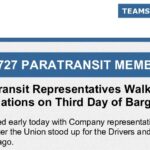 First Transit Representatives Walk Out of Negotiations on Third Day of Bargaining