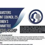 Teamsters Joint Council 25 Women’s Committee Scholarship