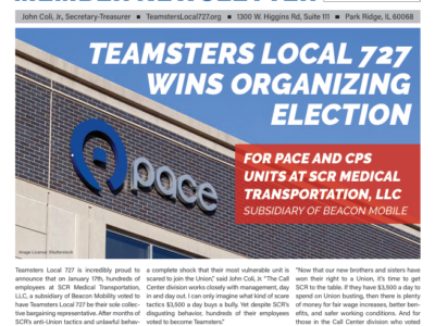 Read the Local 727  Spring 2024  Edition Member Newsletter Now!