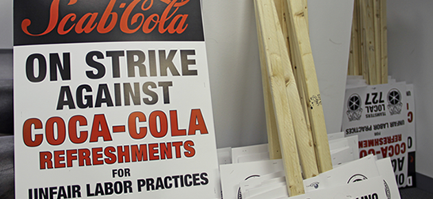 Teamsters at Coca-Cola Refreshments Authorize ULP Strike