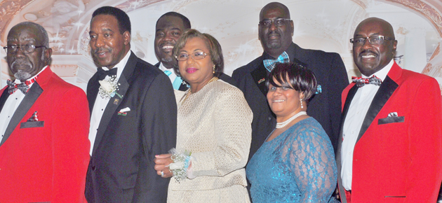 TNBC Chicago Chapter Executive Board (from left): Zeberdee Barnes, Larry Mullins, Ramon Williams, Patricia Gillette-Thomas, Chris Trailor, Diahann Goode and Floyd Hughes.