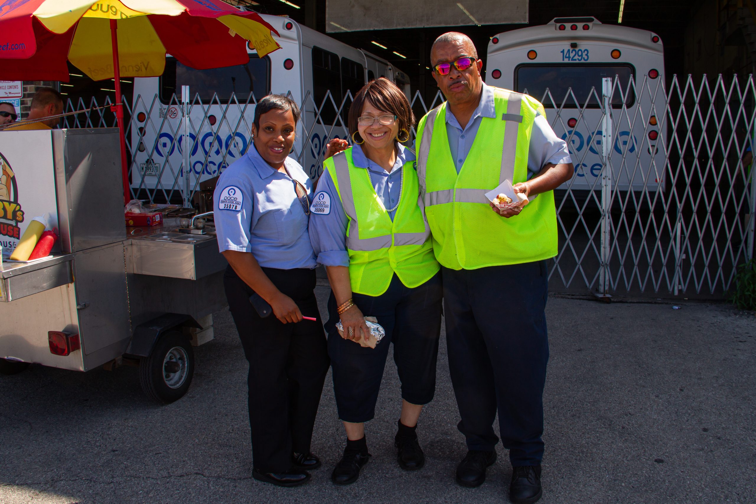 PHOTOS: Local 727 Hosts Annual Paratransit Cookouts for MV and First Transit Members