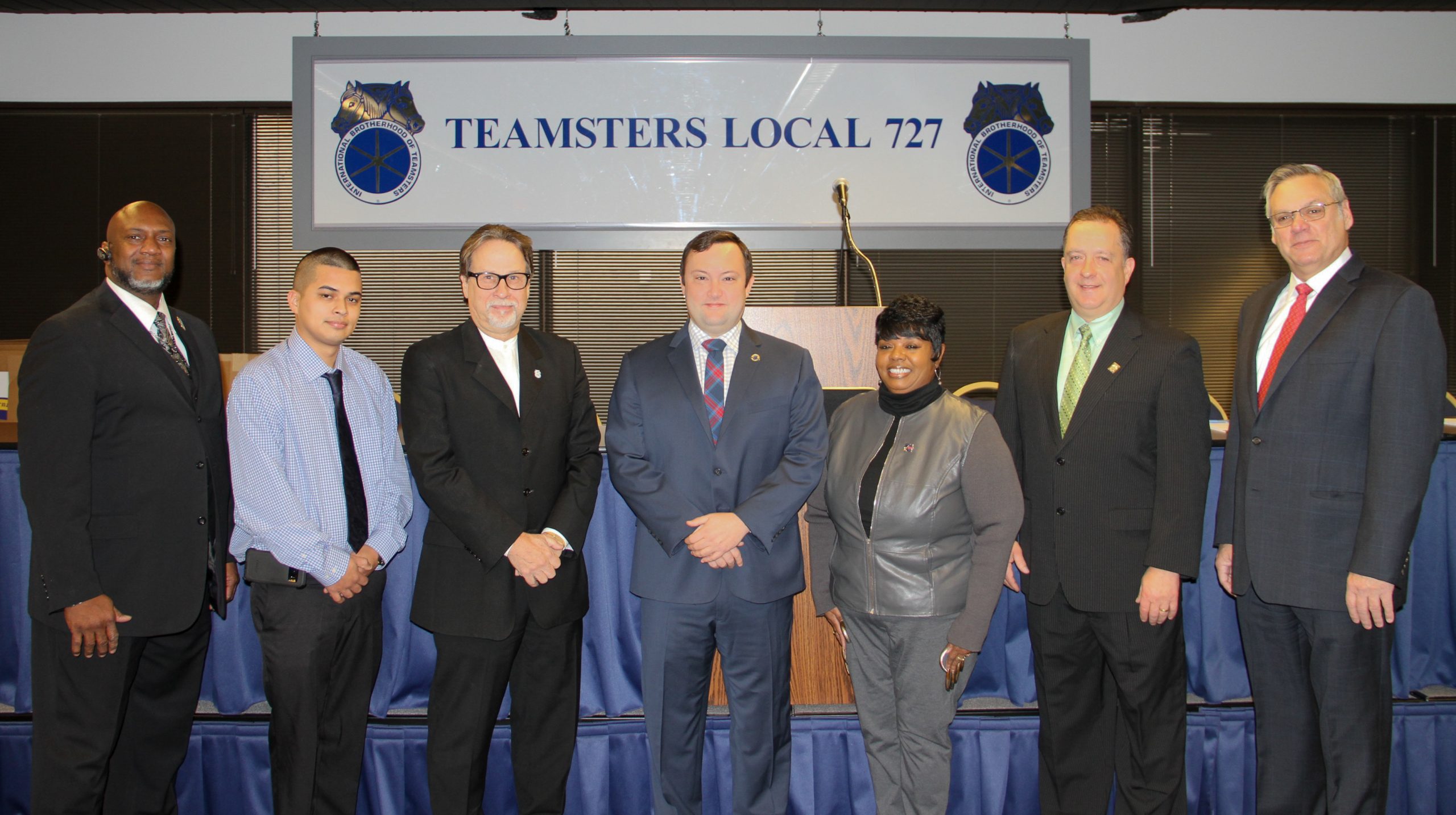 Local 727 Executive Board Elected to New Term