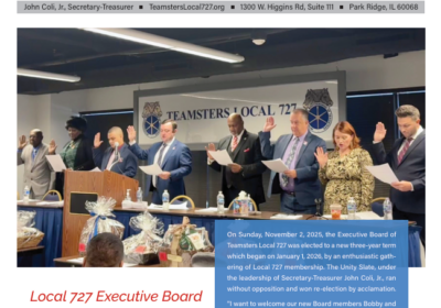 Read the Local 727 Spring 2026 Edition Member Newsletter Now!
