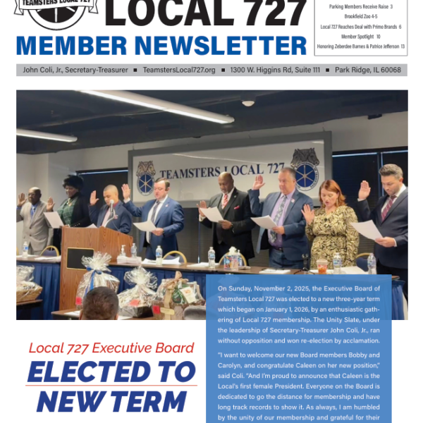 Read the Local 727 Spring 2026 Edition Member Newsletter Now!