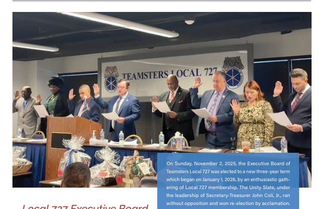 Read the Local 727 Spring 2026 Edition Member Newsletter Now!